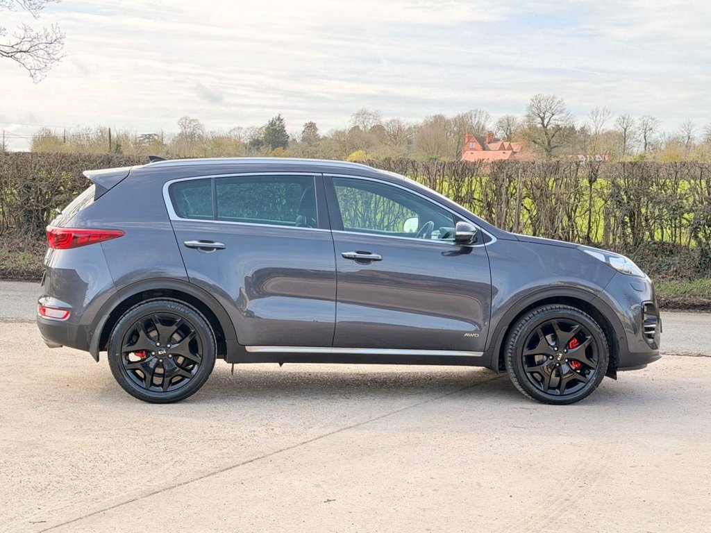 USED 2017 17 KIA SPORTAGE 1.6 T-GDi GT-Line S SUV 5dr Petrol DCT AWD Euro 6 (174 bhp) 7 Services|Roof|Camera|SatNav|R.F Sensors|Apple CarPlay/Android Auto|