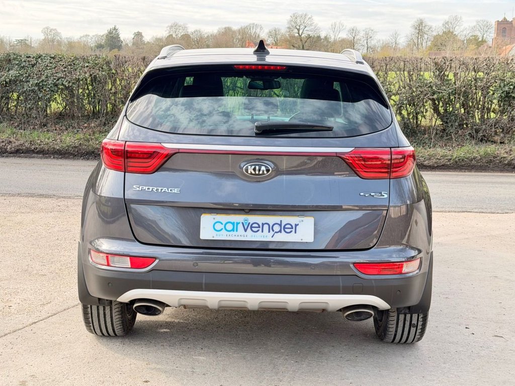 USED 2017 17 KIA SPORTAGE 1.6 T-GDi GT-Line S SUV 5dr Petrol DCT AWD Euro 6 (174 bhp) 7 Services|Roof|Camera|SatNav|R.F Sensors|Apple CarPlay/Android Auto|