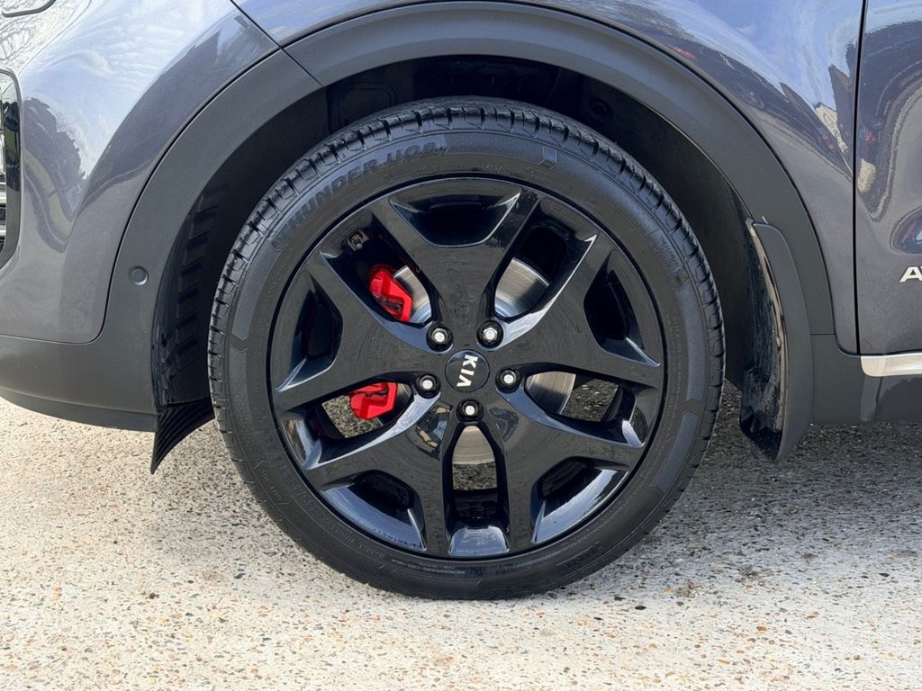 USED 2017 17 KIA SPORTAGE 1.6 T-GDi GT-Line S SUV 5dr Petrol DCT AWD Euro 6 (174 bhp) 7 Services|Roof|Camera|SatNav|R.F Sensors|Apple CarPlay/Android Auto|