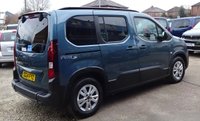 USED 2024 24 PEUGEOT RIFTER 1.5L WHEELCHAIR ACCESS WAV New Shape, 3 Seats + Wheelchair