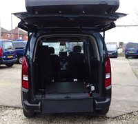 USED 2024 24 PEUGEOT RIFTER 1.5L WHEELCHAIR ACCESS WAV New Shape, 3 Seats + Wheelchair