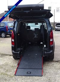 USED 2024 24 PEUGEOT RIFTER 1.5L WHEELCHAIR ACCESS WAV New Shape, 3 Seats + Wheelchair