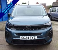USED 2024 24 PEUGEOT RIFTER 1.5L WHEELCHAIR ACCESS WAV New Shape, 3 Seats + Wheelchair