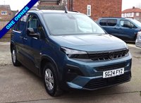 USED 2024 24 PEUGEOT RIFTER 1.5L WHEELCHAIR ACCESS WAV New Shape, 3 Seats + Wheelchair