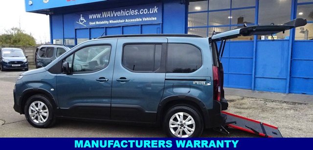 View our Peugeot Rifter 1.5L WHEELCHAIR ACCESS WAV