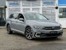 USED 2022 72 VOLKSWAGEN PASSAT 1.4 TSI 13kWh GTE Estate 5dr Petrol Plug-in Hybrid DSG Euro 6 (s/s) (218 ps) Finished in METALLIC with contrasting HEATED BLACK LEATHER trim. This latest solid edition is a practical and efficient estate car, offering a comfortable ride and good fuel economy, especially when utilizing the electric range. This desirable estate model offers great space, comfort and lovely spec. Features include 17" Alloys, Sat Nav, Heated Leather, DAB Radio, B/Tooth, Rear View Camera and much more. Just serviced at 32949 miles.