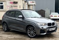 USED 2015 65 BMW X3 2.0 20d M Sport SUV 5dr Diesel Auto xDrive Euro 6 (s/s) (190 ps) - SAT NAV - HEATED LEATHER - P/SENSORS - BLUETOOTH - SUNROOF - CRUISE