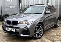 USED 2015 65 BMW X3 2.0 20d M Sport SUV 5dr Diesel Auto xDrive Euro 6 (s/s) (190 ps) - SAT NAV - HEATED LEATHER - P/SENSORS - BLUETOOTH - SUNROOF - CRUISE
