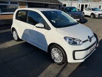 USED 2023 VOLKSWAGEN UP! 1.0 up! Hatchback 5dr Petrol Manual Euro 6 (s/s) (65 ps) 1 Owner - Touchscreen Infotainment System - USB / AUX Input - City Emergency Braking - Lane Assist -  Electric Front Windows - Remote Central Locking.