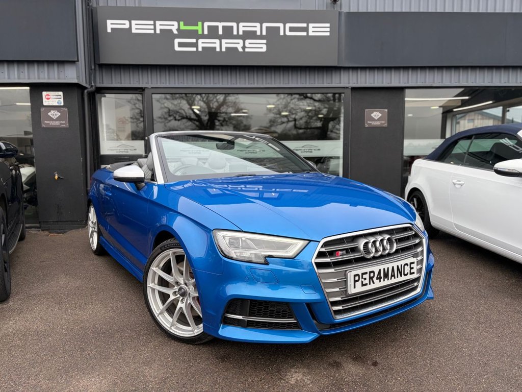 2017 Audi S3 2.0 TFSI quattro Nav Cabriolet 2d S Tronic