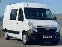 USED 2019 19 VAUXHALL MOVANO 2.3 CDTi 3500 Panel Van 5dr Diesel Manual FWD L2 H2 Euro 6 (130 ps) Camper, Diesel Heater, Aircon