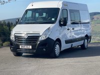 USED 2019 19 VAUXHALL MOVANO 2.3 CDTi 3500 Panel Van 5dr Diesel Manual FWD L2 H2 Euro 6 (130 ps) Camper, Diesel Heater, Aircon