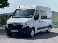 USED 2019 19 VAUXHALL MOVANO 2.3 CDTi 3500 Panel Van 5dr Diesel Manual FWD L2 H2 Euro 6 (130 ps) Camper, Diesel Heater, Aircon