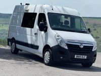 USED 2019 19 VAUXHALL MOVANO 2.3 CDTi 3500 Panel Van 5dr Diesel Manual FWD L2 H2 Euro 6 (130 ps) Camper, Diesel Heater, Aircon