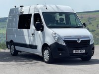 USED 2019 19 VAUXHALL MOVANO 2.3 CDTi 3500 Panel Van 5dr Diesel Manual FWD L2 H2 Euro 6 (130 ps) Camper, Diesel Heater, Aircon