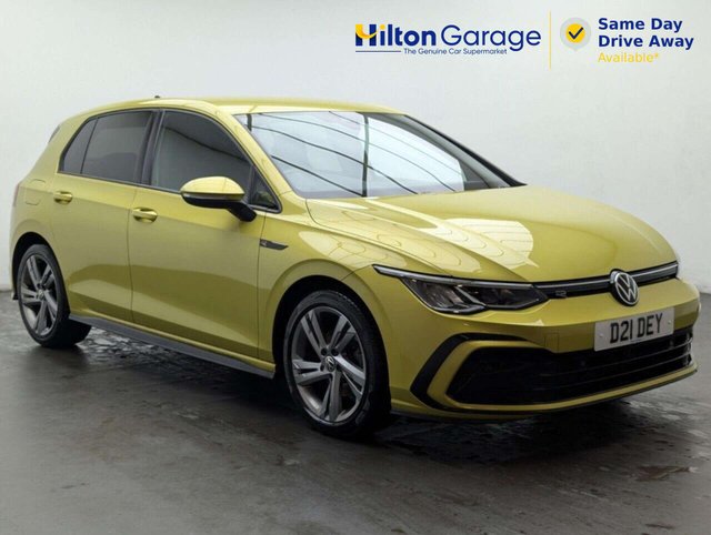 USED 2021 71 VOLKSWAGEN GOLF 1.5 eTSI MHEV R-Line Hatchback 5dr Petrol Hybrid DSG Euro 6 (s/s) (130 ps) NAVIGATION+PARKING SENSORS CLICK & COLLECT/HOME DELIVERY