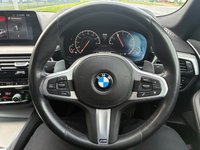 USED 2019 19 BMW 5 SERIES 2.0 520i GPF M Sport Saloon 4dr Petrol Auto Euro 6 (s/s) (184 ps) 2 OWNERS FROM NEW* 5 STAMP BMW SERVICE HISTORY* AUTOMATIC* SAT NAV* PARKING SENSORS WITH REVERSING CAMERA* CRUISE CONTROL* ELECTRIC HANDBRAKE* FULL LEATHER* HEATED SEATS* AUTO START / STOP* TRACTION CONTROL
