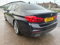 USED 2019 19 BMW 5 SERIES 2.0 520i GPF M Sport Saloon 4dr Petrol Auto Euro 6 (s/s) (184 ps) 2 OWNERS FROM NEW* 5 STAMP BMW SERVICE HISTORY* AUTOMATIC* SAT NAV* PARKING SENSORS WITH REVERSING CAMERA* CRUISE CONTROL* ELECTRIC HANDBRAKE* FULL LEATHER* HEATED SEATS* AUTO START / STOP* TRACTION CONTROL