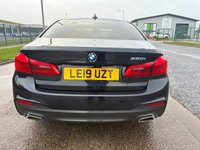 USED 2019 19 BMW 5 SERIES 2.0 520i GPF M Sport Saloon 4dr Petrol Auto Euro 6 (s/s) (184 ps) 2 OWNERS FROM NEW* 5 STAMP BMW SERVICE HISTORY* AUTOMATIC* SAT NAV* PARKING SENSORS WITH REVERSING CAMERA* CRUISE CONTROL* ELECTRIC HANDBRAKE* FULL LEATHER* HEATED SEATS* AUTO START / STOP* TRACTION CONTROL