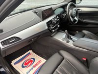 USED 2019 19 BMW 5 SERIES 2.0 520i GPF M Sport Saloon 4dr Petrol Auto Euro 6 (s/s) (184 ps) 2 OWNERS FROM NEW* 5 STAMP BMW SERVICE HISTORY* AUTOMATIC* SAT NAV* PARKING SENSORS WITH REVERSING CAMERA* CRUISE CONTROL* ELECTRIC HANDBRAKE* FULL LEATHER* HEATED SEATS* AUTO START / STOP* TRACTION CONTROL