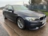 USED 2019 19 BMW 5 SERIES 2.0 520i GPF M Sport Saloon 4dr Petrol Auto Euro 6 (s/s) (184 ps) 2 OWNERS FROM NEW* 5 STAMP BMW SERVICE HISTORY* AUTOMATIC* SAT NAV* PARKING SENSORS WITH REVERSING CAMERA* CRUISE CONTROL* ELECTRIC HANDBRAKE* FULL LEATHER* HEATED SEATS* AUTO START / STOP* TRACTION CONTROL