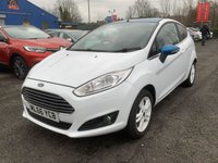 USED 2016 66 FORD FIESTA 1.25 Zetec White Edition Hatchback 3dr Petrol Manual Euro 6 (82 ps) BLUETOOTH, VOICE COMMAND, USB PORT