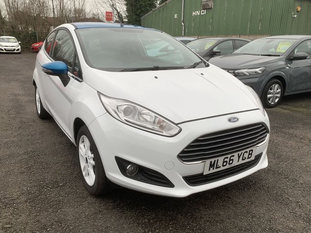 2016 FORD FIESTA 1.25 Zetec White Edition Hatchback 3dr Petrol Manual Euro 6 (82 ps)