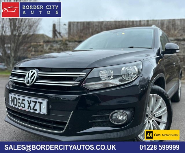 View our Volkswagen Tiguan 2.0 TDI BlueMotion Tech Match Edition SUV 5dr Diesel Manual 4WD Euro 6 (s/s) (150 ps)