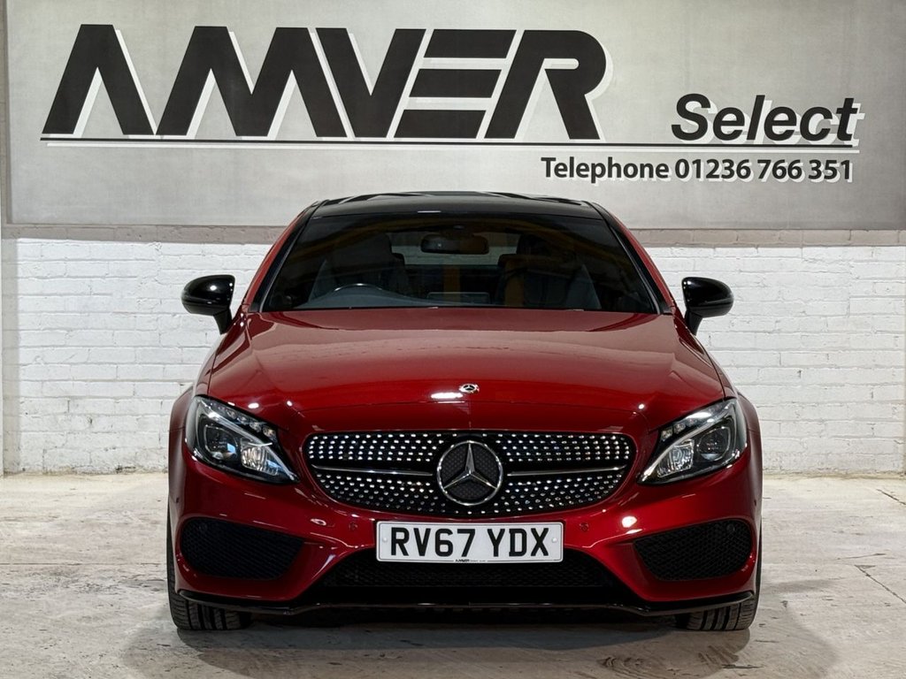 USED 2017 67 MERCEDES-BENZ C-CLASS 2.1 C220d AMG Line (Premium) Coupe 2dr Diesel G-Tronic+ Euro 6 (s/s) (170 ps) 