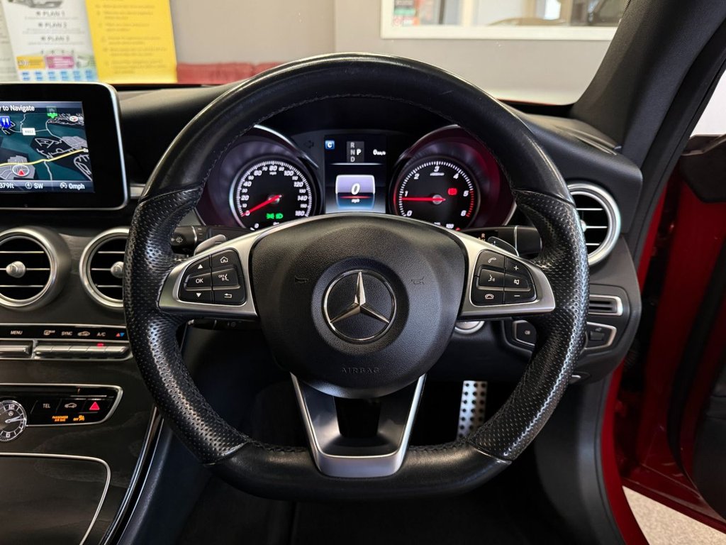USED 2017 67 MERCEDES-BENZ C-CLASS 2.1 C220d AMG Line (Premium) Coupe 2dr Diesel G-Tronic+ Euro 6 (s/s) (170 ps) 