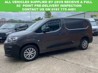 USED 2020 70 CITROEN BERLINGO 1.5 BlueHDi 950 XL LWB Euro 6 (100 BHP) IN MET GREY CLEAN VAN 6 MONTHS WARRANTY, FULL MOT, JUST SERVICED