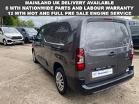 USED 2020 70 CITROEN BERLINGO 1.5 BlueHDi 950 XL LWB Euro 6 (100 BHP) IN MET GREY CLEAN VAN 6 MONTHS WARRANTY, FULL MOT, JUST SERVICED