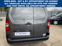 USED 2020 70 CITROEN BERLINGO 1.5 BlueHDi 950 XL LWB Euro 6 (100 BHP) IN MET GREY CLEAN VAN 6 MONTHS WARRANTY, FULL MOT, JUST SERVICED
