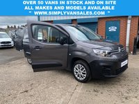 USED 2020 70 CITROEN BERLINGO 1.5 BlueHDi 950 XL LWB Euro 6 (100 BHP) IN MET GREY CLEAN VAN 6 MONTHS WARRANTY, FULL MOT, JUST SERVICED