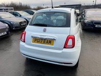 USED 2017 17 FIAT 500 1.2 Petrol, Lounge Edition, Hatchback, 3 Door, Manual, Euro 6. FULL 12 MONTH MOT WITH EVERY CAR