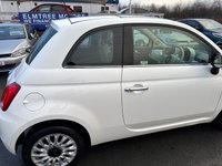 USED 2017 17 FIAT 500 1.2 Petrol, Lounge Edition, Hatchback, 3 Door, Manual, Euro 6. FULL 12 MONTH MOT WITH EVERY CAR
