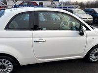 USED 2017 17 FIAT 500 1.2 Petrol, Lounge Edition, Hatchback, 3 Door, Manual, Euro 6. FULL 12 MONTH MOT WITH EVERY CAR