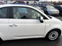 USED 2017 17 FIAT 500 1.2 Petrol, Lounge Edition, Hatchback, 3 Door, Manual, Euro 6. FULL 12 MONTH MOT WITH EVERY CAR