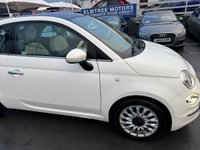 USED 2017 17 FIAT 500 1.2 Petrol, Lounge Edition, Hatchback, 3 Door, Manual, Euro 6. FULL 12 MONTH MOT WITH EVERY CAR