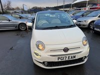 USED 2017 17 FIAT 500 1.2 Petrol, Lounge Edition, Hatchback, 3 Door, Manual, Euro 6. FULL 12 MONTH MOT WITH EVERY CAR