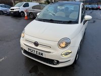 USED 2017 17 FIAT 500 1.2 Petrol, Lounge Edition, Hatchback, 3 Door, Manual, Euro 6. FULL 12 MONTH MOT WITH EVERY CAR