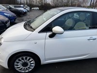 USED 2017 17 FIAT 500 1.2 Petrol, Lounge Edition, Hatchback, 3 Door, Manual, Euro 6. FULL 12 MONTH MOT WITH EVERY CAR