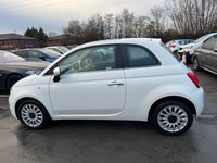 USED 2017 17 FIAT 500 1.2 Petrol, Lounge Edition, Hatchback, 3 Door, Manual, Euro 6. FULL 12 MONTH MOT WITH EVERY CAR