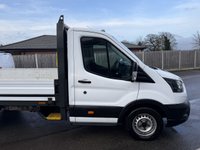 USED 2022 71 FORD TRANSIT 2.0 350 EcoBlue Leader Chassis Cab 2dr Diesel Manual FWD L4 Euro 6 (s/s) (130 ps) A versatile, work-ready light commercial chassis cab built to handle a wide range of trade and business tasks. It&rsquo;s powered by a 2.0-litre EcoBlue diesel engine producing around 130 PS with a 6-speed manual gearbox and front-wheel drive, delivering practical performance with Euro 6 emissions compliance. The two-door cab configuration seats three up front and provides a robust platform for installing custom bodies such as dropside, box or specialised equipment. Inside the cab.