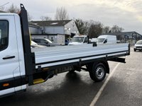 USED 2022 71 FORD TRANSIT 2.0 350 EcoBlue Leader Chassis Cab 2dr Diesel Manual FWD L4 Euro 6 (s/s) (130 ps) A versatile, work-ready light commercial chassis cab built to handle a wide range of trade and business tasks. It&rsquo;s powered by a 2.0-litre EcoBlue diesel engine producing around 130 PS with a 6-speed manual gearbox and front-wheel drive, delivering practical performance with Euro 6 emissions compliance. The two-door cab configuration seats three up front and provides a robust platform for installing custom bodies such as dropside, box or specialised equipment. Inside the cab.