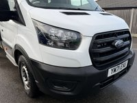 USED 2022 71 FORD TRANSIT 2.0 350 EcoBlue Leader Chassis Cab 2dr Diesel Manual FWD L4 Euro 6 (s/s) (130 ps) A versatile, work-ready light commercial chassis cab built to handle a wide range of trade and business tasks. It&rsquo;s powered by a 2.0-litre EcoBlue diesel engine producing around 130 PS with a 6-speed manual gearbox and front-wheel drive, delivering practical performance with Euro 6 emissions compliance. The two-door cab configuration seats three up front and provides a robust platform for installing custom bodies such as dropside, box or specialised equipment. Inside the cab.