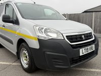 USED 2019 19 PEUGEOT PARTNER 1.6 BlueHDi 854 SE Panel Van 5dr Diesel Manual L1 (112 g/km, 97.64 bhp) This 2019 Peugeot Partner presents an exceptional ownership proposition with its remarkably low mileage of just 40,896 miles, a testament to its careful use by its single owner.  This SE L1 5dr model, powered by a 1.6L BlueHDi diesel engine producing 98 bhp, is a Euro 6 compliant vehicle, ensuring it meets modern emissions standards.  Its efficient design is further highlighted by an impressive fuel economy of up to 66 mpg, making it a cost effective choice for everyday use.