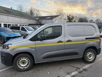 USED 2020 20 PEUGEOT PARTNER 1.5 BlueHDi 1000 Grip Standard Panel Van 5dr Diesel Manual SWB Euro 6 (s/s) (100 bhp) This 2020 Peugeot Partner van stands out with its remarkably low mileage of just 57,290 miles, especially considering its age, and has been owned by only one careful owner.  This Grip derivative, powered by an efficient 1.5L BlueHDi diesel engine, meets Euro 6 emission standards.  It comes equipped with practical features such as height adjustable halogen headlights that automatically illuminate, along with daytime running lights. Inside, you'll find the distinctive PEUGEOT i-CockpIT.