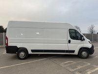 USED 2023 23 PEUGEOT BOXER 2.2 BlueHDi 335 Professional Premium + Panel Van 5dr Diesel Manual L3 H2 Euro 6 (s/s) (140 ps) This 2023 Peugeot Boxer 2.2 BlueHDi 335 Professional Premium + L3 H2 Euro 6 (s/s) 5dr is a superb example of a modern commercial vehicle.  Powered by an efficient 2.2 litre BlueHDi diesel engine, this Euro 6 compliant model offers a robust and reliable performance for any professional need.  The Professional Premium + trim level ensures you benefit from a well equipped cabin designed for comfort and practicality during long working days.