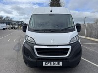 USED 2021 71 PEUGEOT BOXER 2.2 BlueHDi 335 Professional Panel Van 5dr Diesel Manual L2 H2 Euro 6 (s/s) (140 ps) This 2021 Peugeot Boxer 2.2 BlueHDi 335 Professional L2 H2 Euro 6 (s/s) 5dr is a prime example of a well maintained commercial vehicle.  Powered by a 2.2 litre diesel engine, this Euro 6 compliant model offers efficient performance for your business needs.  The Professional trim level comes equipped with a convenient Touch Screen Navigation Pack, complete with Bluetooth connectivity, and manual air conditioning for the cab area, ensuring comfort during your journeys.